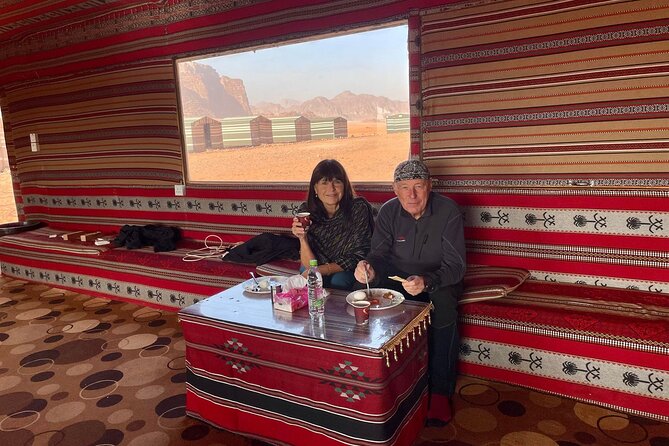 1 Day & 1 Night | Stay & Jeep + Camel Tour in Wadi Rum | Magic Bedouin Star - Abu Khasaba Canyon: a real canyon walk with pickup at the end