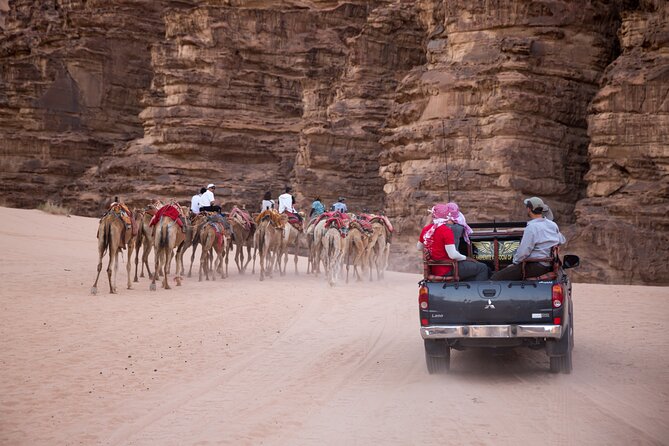 2-Day Jordan Guided Tour Petra, Wadi Rum and Dead Sea - Day 2 in Wadi Rum: the 2-hour jeep tour in real terms