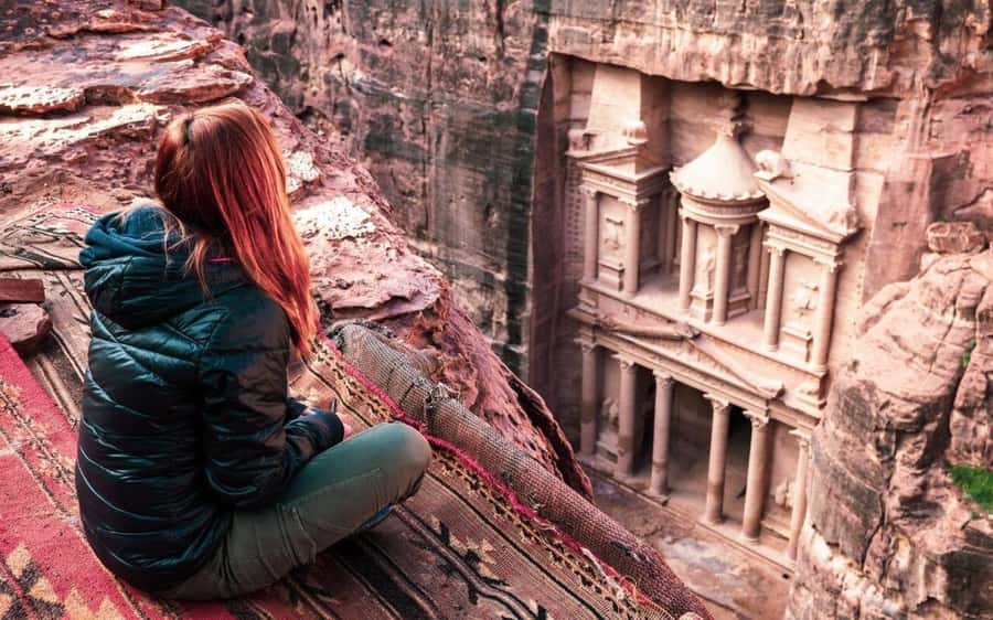 2-Day Tour from Amman to Petra, Wadi Rum, and Dead Sea - Day 1 in Petra: Treasury first, then the Nabatean city mood