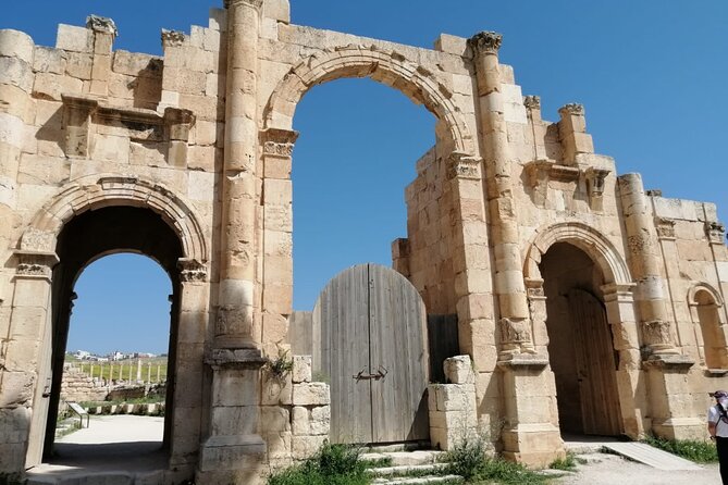 3-Day Tour from Amman: Jerash, Ajloun, Petra, Wadi Rum & Dead SEA - Dead Sea: the two-hour float and the view toward the Jerusalem Mount