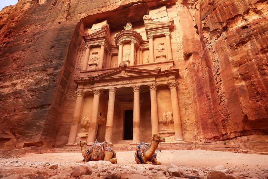 3-days private tour of Petra, Wadi Rum & Dead Sea from Amman - Day 2: Petra’s Siq, Treasury, temples, tombs, and the Monastery climb