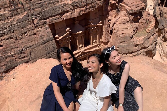 3Day Private tour from Amman to Petra Wadi Rum Aqaba Dead Sea - Little Petra at Siq al-Barid: the calmer Petra warm-up