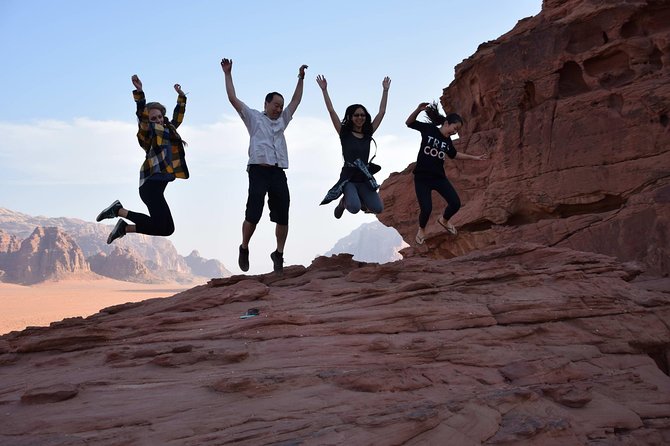 4-Day Tour from Amman: Amman, Nebo, Jerash, Petra, Wadi Rum and Dead sea - Wadi Rum camp night: dinner, desert calm, and a 2-hour jeep tour