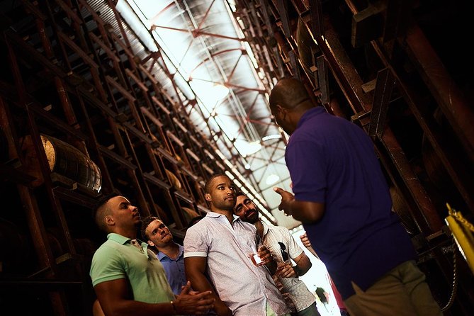 Appleton Estate Rum Tour and Tasting from Ocho Rios - Entering Joy Spence Appleton Estate: copper pot stills and the ageing house