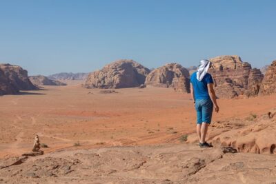 Best of Wadi Rum | Full day jeep tour + overnight in bedouin camp | Pack all-in - The day’s core stops: arches, canyons, Nabatean carvings, and Lawrence sites