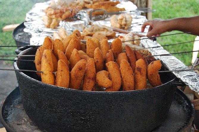 Boriken Flavor: Roast Pork Hwy, Rum Tasting, Loiza Fritters - 10:30 Pickup, Air-Conditioned Transit, and La Placita Tastings
