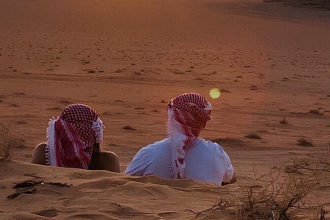 Discover Wadi Rum by 4x4 with a Bedouin guide - Bedouin lunch, dinner by the fire, and breakfast with quiet skies