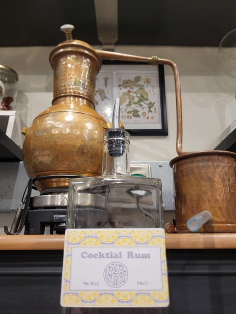 Edinburgh: Rum Distillation Workshop with Rum Tasting - The Final Taste, Bottling, and Wax Sealing Moment