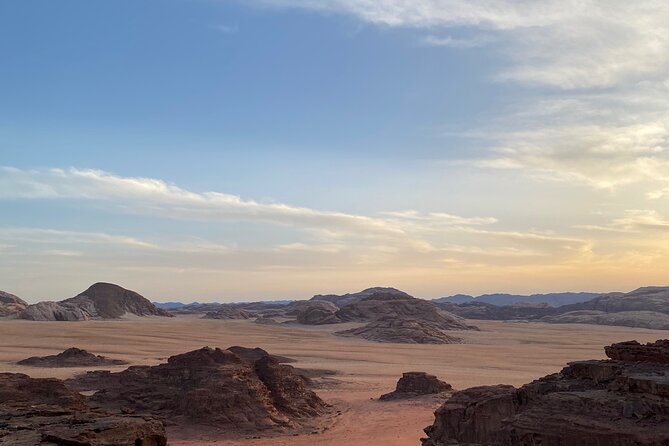 Explore Wadi Rum: Jeep Tour, Bed and Breakfast, and Dinner - Wadi Rum Village: orange light, red dunes, and kid-friendly fun