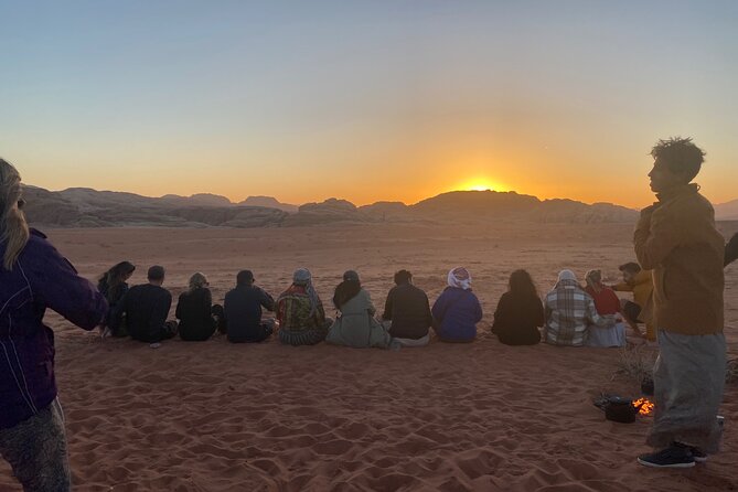 Explore Wadi Rum: Jeep Tour, Bed and Breakfast, and Dinner - Lawrence’s Spring: a breather before the desert night