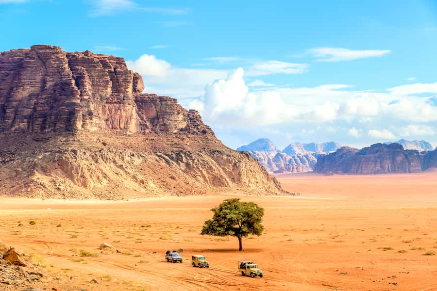 From Aqaba: Jeep Tour to Wadi Rum Desert - The 2-Hour Jeep Ride: Caravan Routes and Real Desert Lines