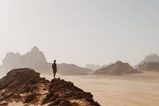 Full-Day Jeep Safari "Wadi Rum Highlights!" w/ Bedouin Lunch - Can-yons and deep valleys: when the jeep gets fun