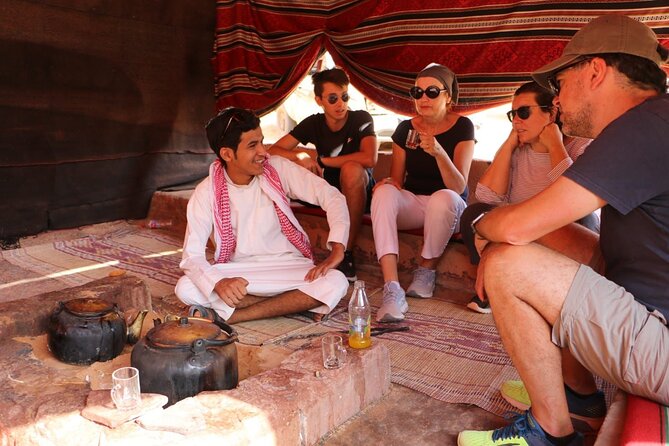 Full Day Jeep Tour in Wadi Rum (incl. Bedouin picnic lunch) - Rock Arches, Mushroom Rock, and Lawrence’s House Stops