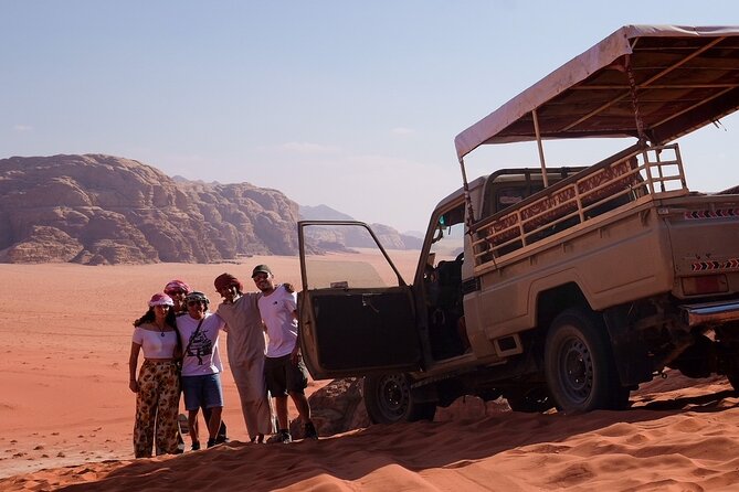 Full Day Jeep Tour in Wadi Rum (incl. Bedouin picnic lunch) - Khazali Canyon Inscriptions and the Small Arch Scramble