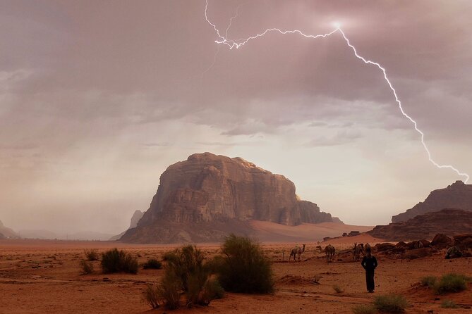 Full-Day Jeep Tour in Wadi Rum with Overnight Stay - Bedouin-style lunch and mushroom rock: a pause that feels like the desert does things slowly