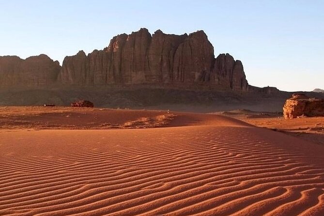 Full-Day Jeep Tour in Wadi Rum with Overnight Stay - Abu Khashaba Canyon hourglass: the scramble zone (plan for it)