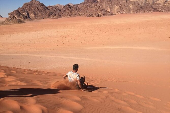 Full-Day Jeep Tour, Wadi Rum Desert Highlights - Little Rock Bridge, Mushroom Rock, and Lawrence’s House: variety that breaks up the ride