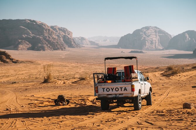 Full-Day Tour In Wadi Rum Desert - In a Desert Taxi: Private Jeep Time, Short Walks, and Realistic Comfort