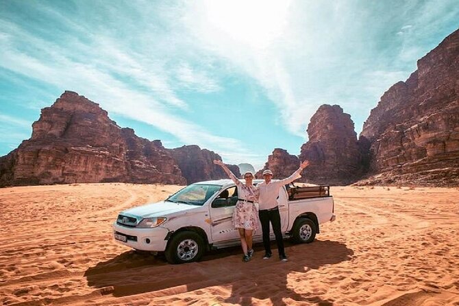 Full Day Tour Petra and Wadi Rum from Amman - Wadi Rum protected area: 2 hours in a 4x4 jeep