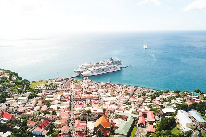 Grenada Express Tour - Annandale, Fort Fredrick, Rum Distillery & Beach Tour - Annandale Falls: a fast dip at the waterfall pool