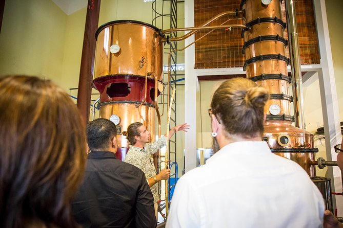 Guided tour of Sampan distillery // Agricultural Rum Medalist - The Cocktail Bar Finish: Your Included 3-Rum White Tasting
