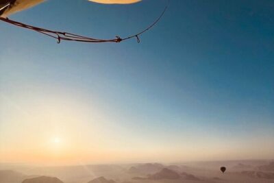 Hot Air Balloon Flight at Wadi Rum - Getting There: 6:00 am Start and the Silence Rum Meeting Point