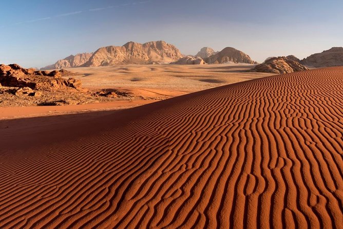 Jeep Tour in Wadi Rum with Professional Guide (Full day) - Lunch, camel ride add-ons, and how the day is paced