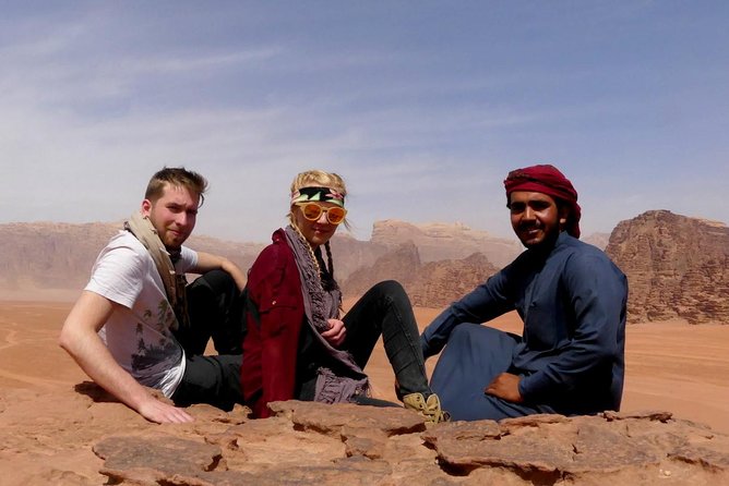 Jeep Tours in Wadi Rum with Bedouin Guide 2,3,4,5 hours | Magic Bedouin Star - Little Bridge and Lawrence’s House: short climbs, real effort