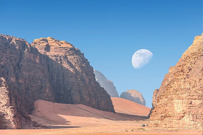 Jordan Pass 2- Night Private Secret Escape Tour Petra, Wadi Rum, & the Dead Sea - Day 1 in Wadi Rum: the 4x4 ride you’ll remember, then a true desert night