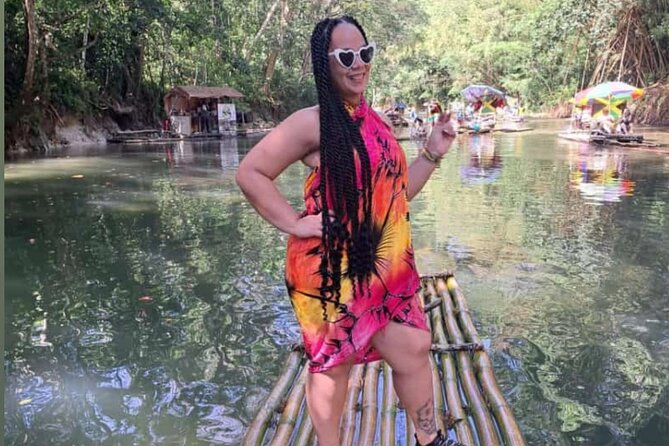 Lethe River Rafting Travel from Montego Bay w FREE Rum Punch - Stop 2: Montego Bay Quick Stops for Fruit, Jerk Chicken, and Snacks
