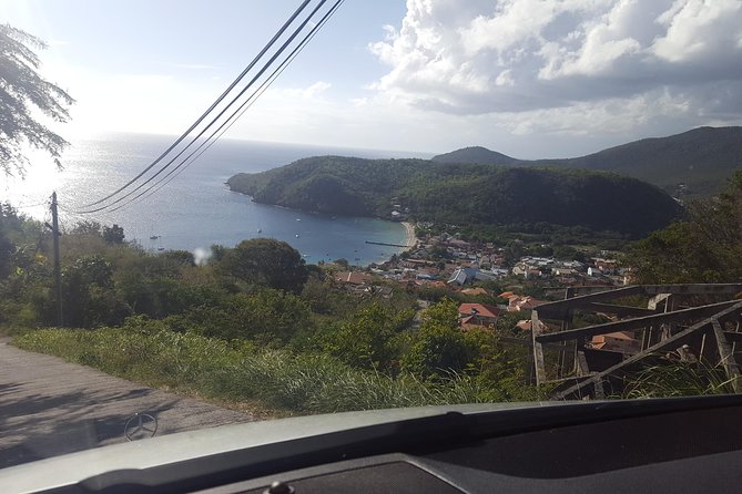 North Tour: rainforest, rum distillery, black sand beach etc - Stop 6: Anse Turin black sand beach bath in 30 minutes
