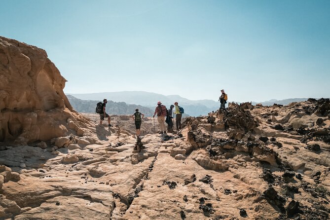 Petra to Wadi Rum Trek - 6 Days - The fitness reality check: difficult Day 1 plus a long climb out