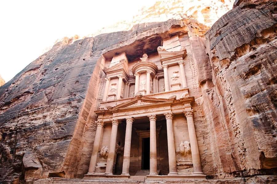 Petra & Wadi Rum: Full Day Private Tour with Hotel Pickup - Jebel Khazali (Lawrence Spring) and sunset views