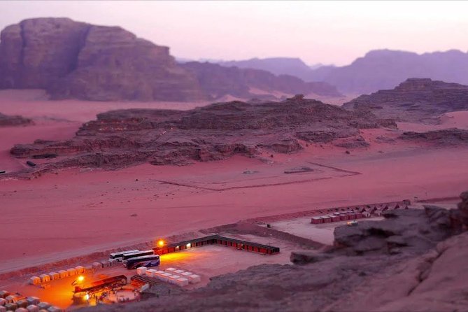 Petra Wadi Rum overnight visiting Dead Sea for 3hours - Wadi Rum protected area: where the desert day actually happens