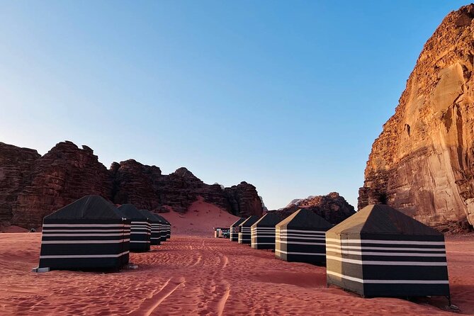 Private 2Day Jeep Tour with Overnight in Bedouin Camp in Wadi Rum - Day 2 starts with breakfast and then shifts to new scenery