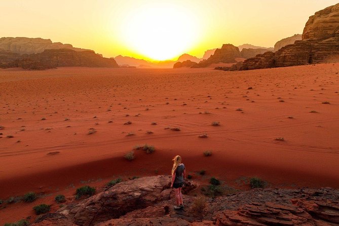 Private Day Trip to Petra and Wadi Rum with Lunch from Aqaba City - Wadi Rum by Jeep: Lawrence Springs, Dunes, Khazali Canyon, Little Bridge