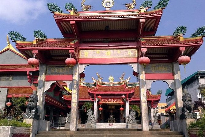 Private Exclusive Phuket Sightseeing Tour with Free Rum Cocktail - Chaithararam Temple (Wat Chalong): revered monks and ornate temple details