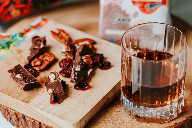 Rum and Chocolate Sensory Journey - Chocolate pairing with locally made dark chocolate