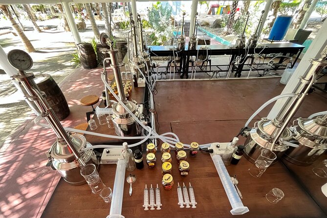 Rum Making Masterclass Galleon Beach Antigua 2 People per Station - Entering English Harbour’s Rum-Making World
