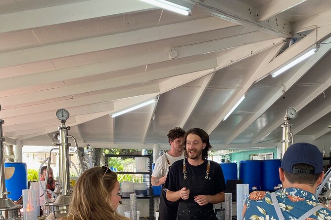 Rum Making Masterclass Galleon Beach Antigua 2 People per Station - Wheelchair-Accessible and Not a “Sit and Watch” Tour