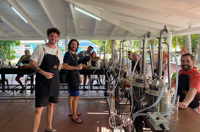 Rum Making Masterclass Galleon Beach Antigua for 1 Person - Meet the instructors: Henry, AJ, Nelly, and Jody-style teaching