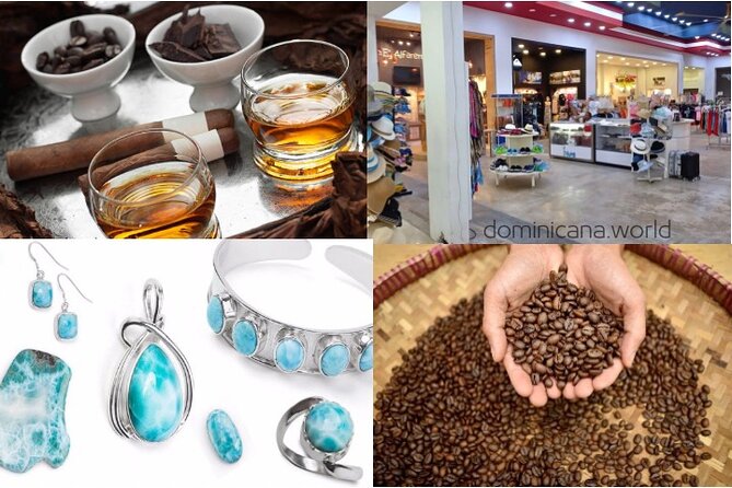 Shopping tour Punta Cana rum cigars coffee larimar chocolate souvenirs mamajuan - Inside Punta Cana’s One-Roof Dominican Culture Shopping Stop