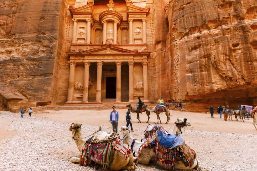 Tel Aviv: Petra & Wadi Rum 2-Day Tour with Bedouin Camp Stay - Timing inside Petra: the walking part you should plan for