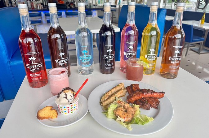 Topper's Rhum Culinary and Tasting Tour Rum Food and Fun - Inside the distillery: the Rhum Tap and 12 specialty pours