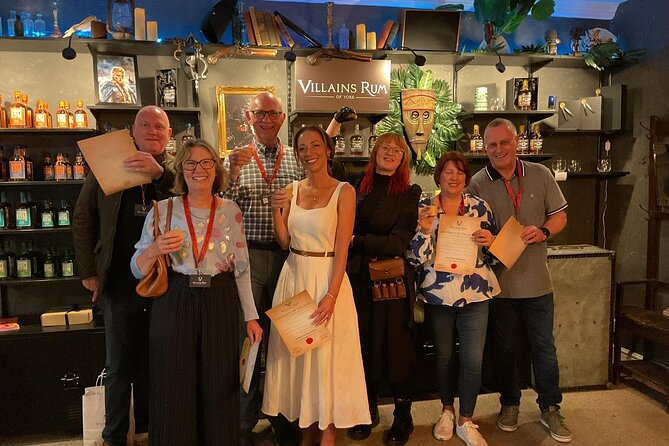 Villainous History and Rum Tasting Tour in York Indoor Experience - Rum flavors: what you’re tasting and how to handle sweetness