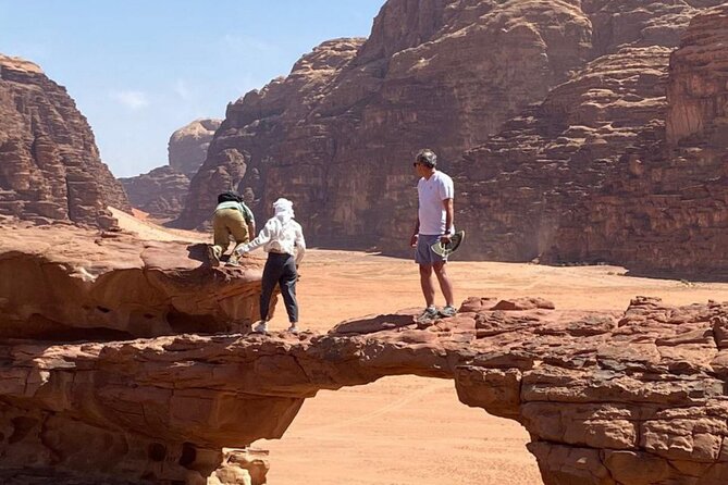 Wadi Rum 2-Day Jeep Tour with Meals and Overnight in Bedouin Camp - Lawrence’s House, Mushroom Rock, and lunch cooked over a campfire