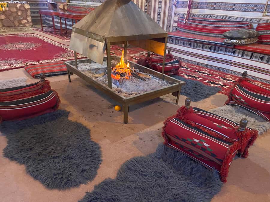 Wadi Rum: Bedouin Camp Stay,Full-Day Desert Tour with 3Meals - Sunset Viewpoint With Bedouin Tea: The Moment the Day Finally Slows