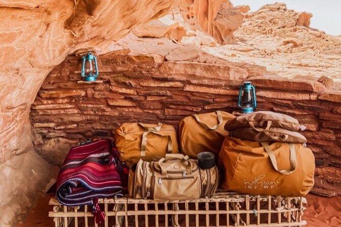 Wadi Rum Cave Camping with Jeep Tour - Sleeping in a cave setting: what comfort means here