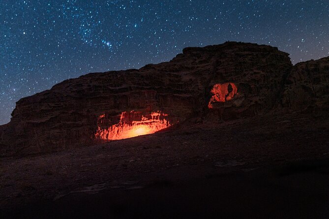 Wadi Rum Cave Camping with Jeep Tour - Who should book this Wadi Rum jeep + cave camping