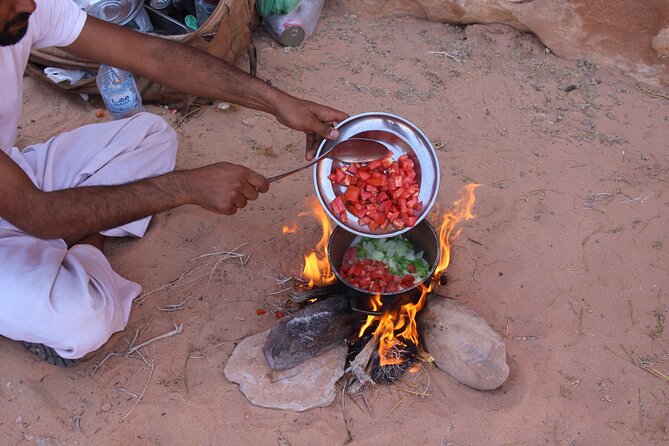 Wadi Rum Full Day Jeep Tour - Lawrence House, Mushroom Rock, and the sunset payoff